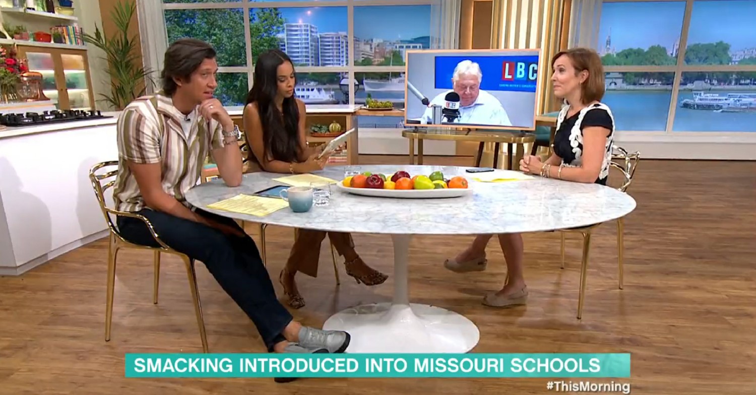 Vernon Kay, Rochelle Humes, Nick Ferrari, Camilla Tominey on This Morning today