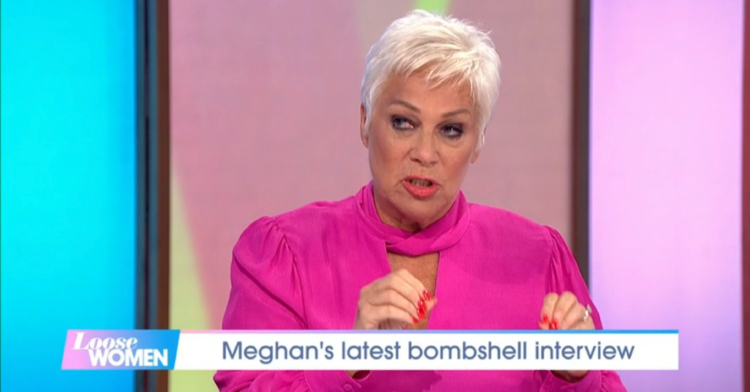 Denise Welch on Loose Women today