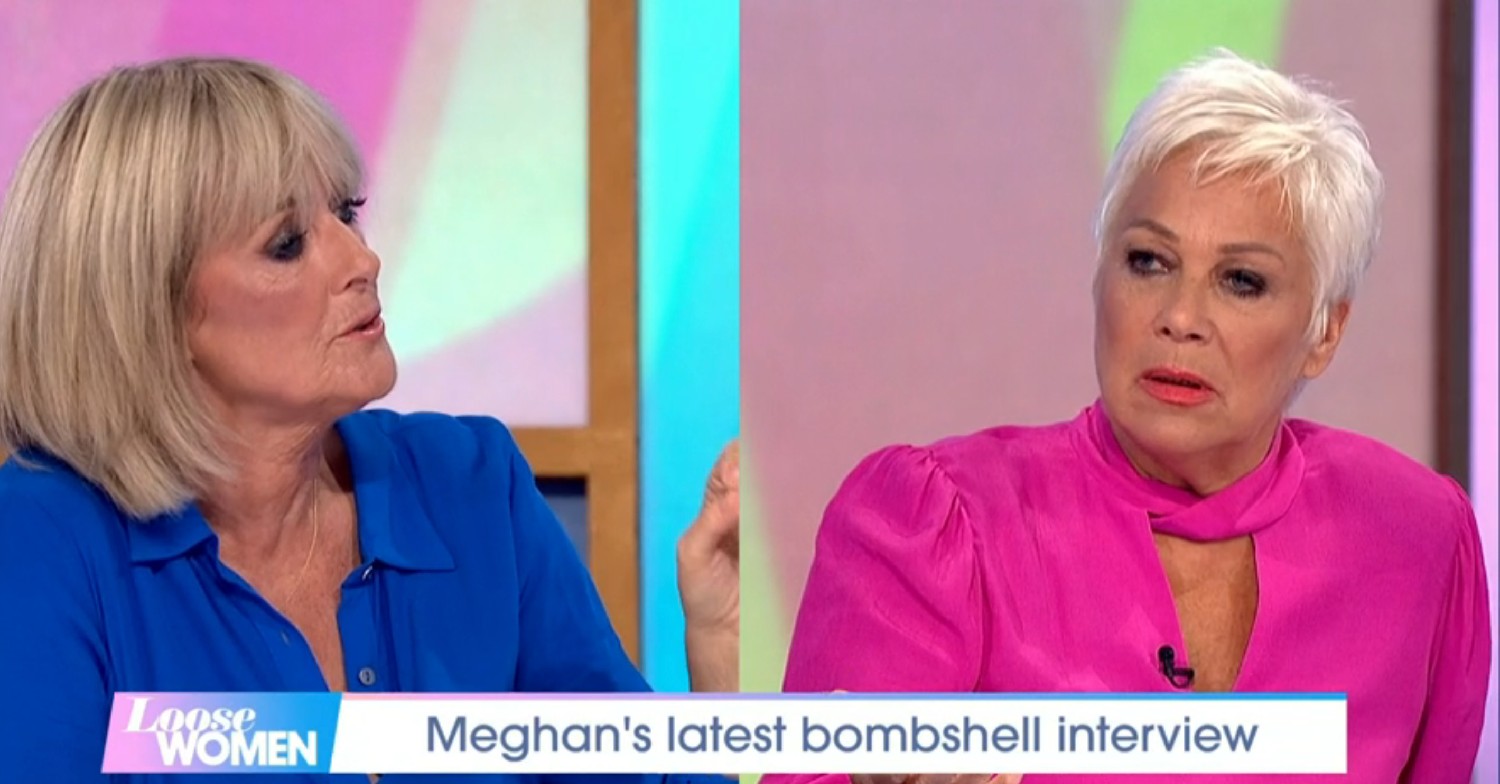 Jane Moore and Denise Welch on Loose Women today