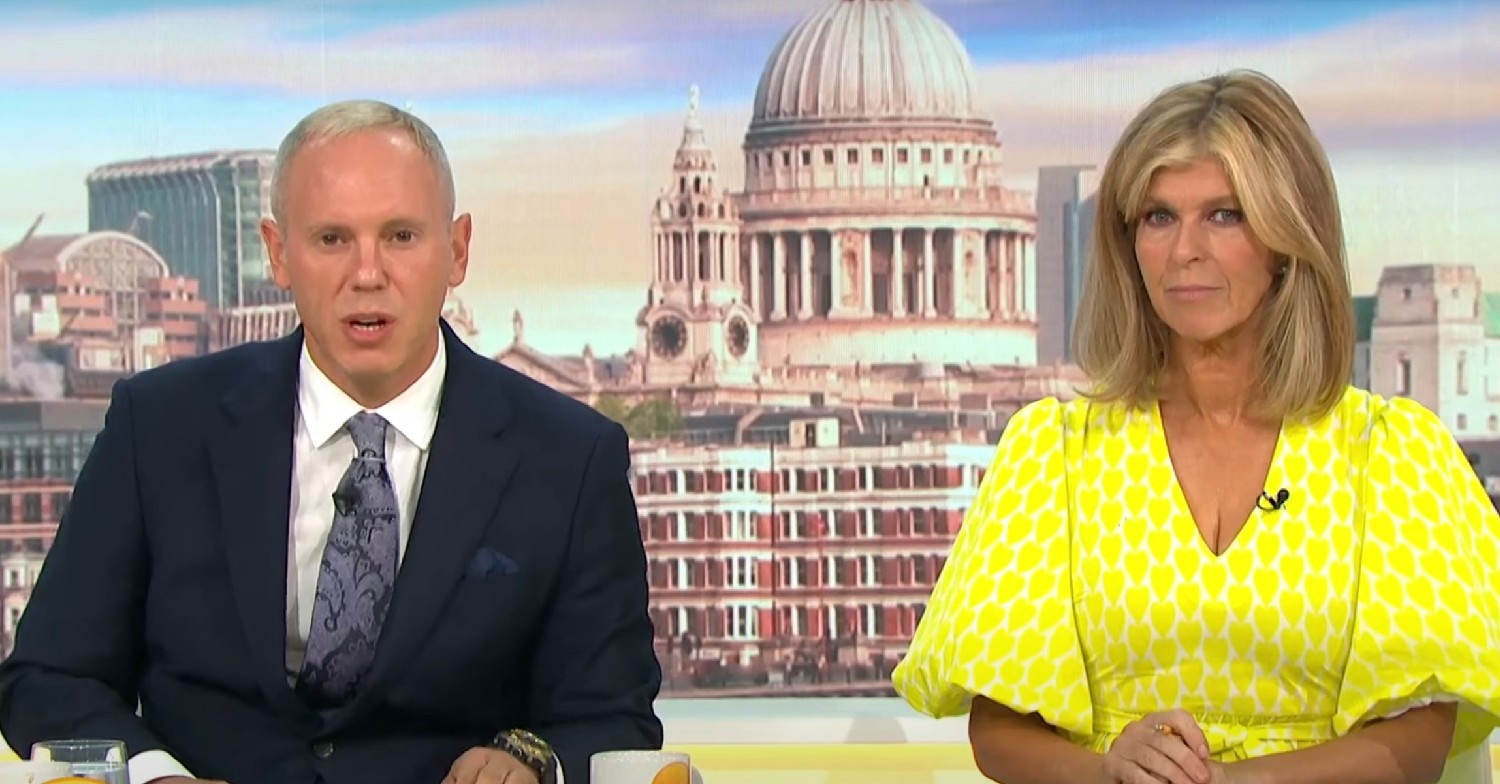 Rob Rinder and Kate Garraway on GMB 