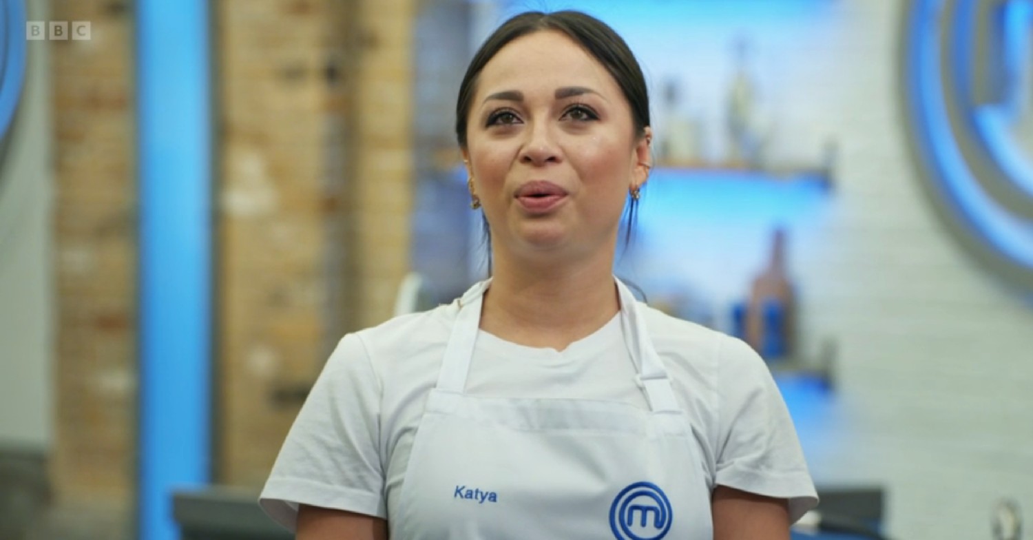 Katya Jones on Celebrity MasterChef 2022