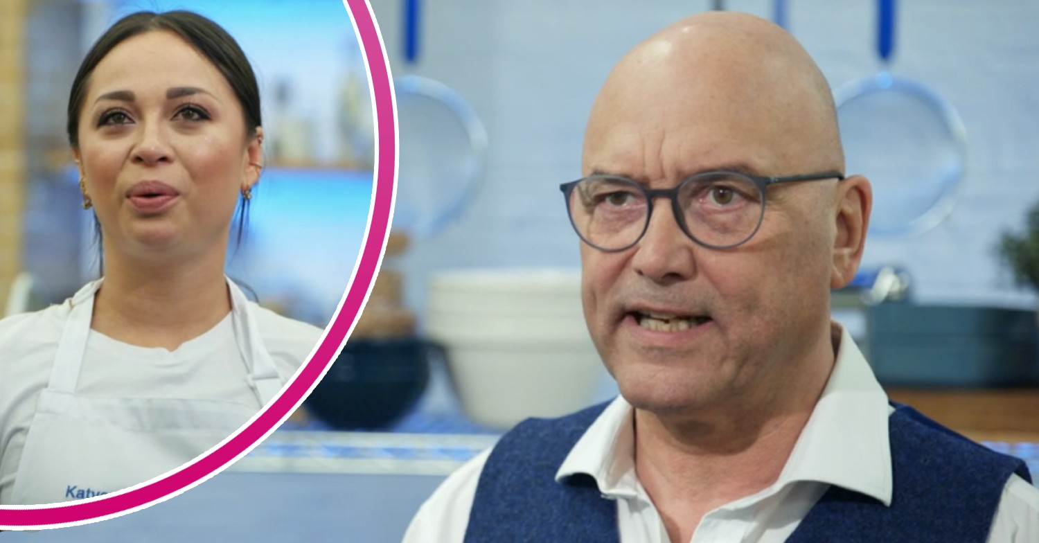 Katya Jones, Gregg Wallace on Celebrity MasterChef 2022