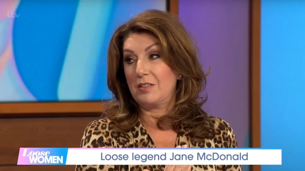 Jane McDonald on Loose Women