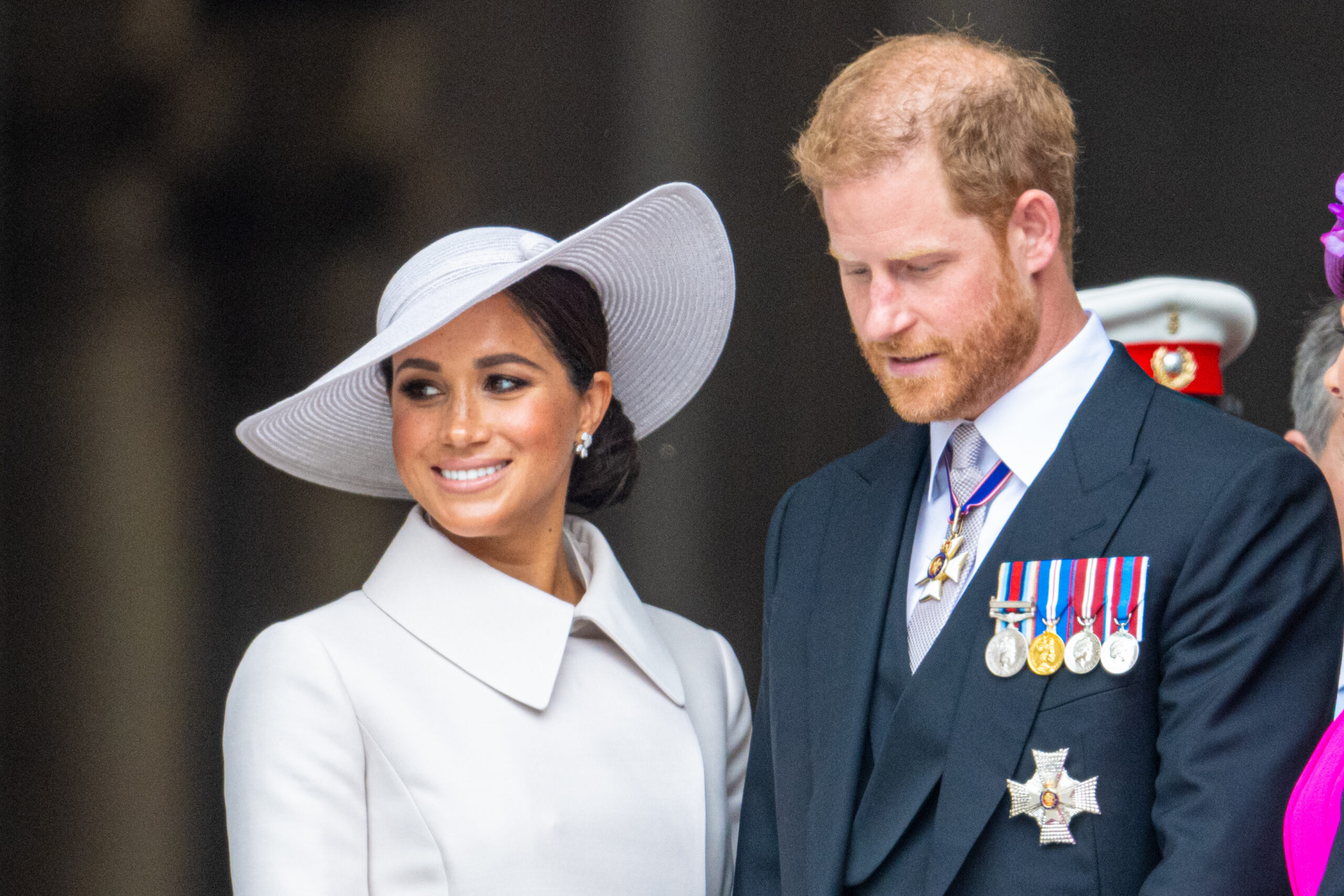 Meghan Markle and Prince Harry at the Service of Thanksgiving