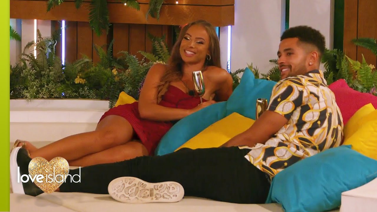 Danica Taylor and Jamie Allen on Love Island