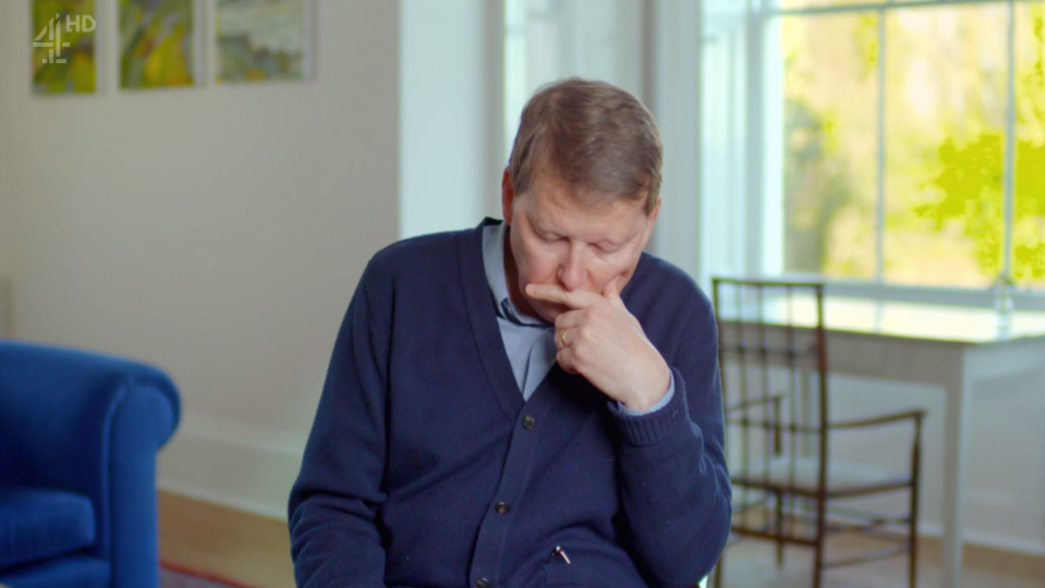 Bill Turnbull crying speaking about his cancer