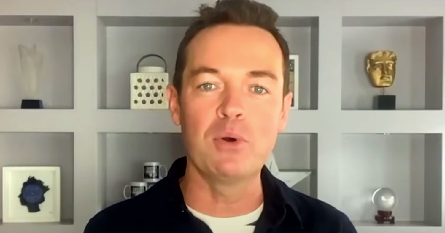 Stephen Mulhern talking on Lorraine