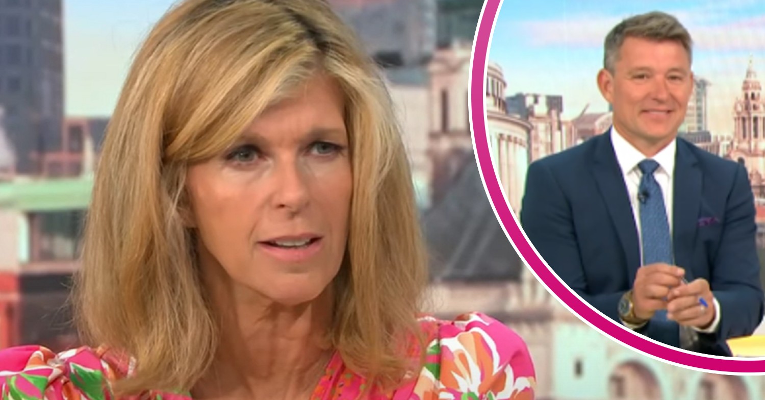Kate Garraway on GMB with co-star Ben Shephard