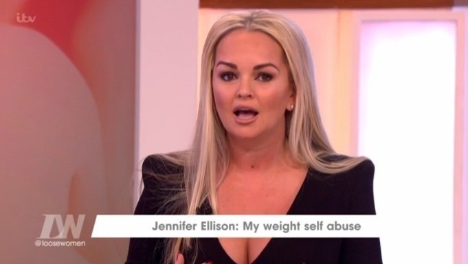 Jennifer Ellison on Loose Women