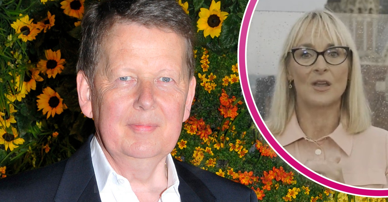 Bill Turnbull smiling and Louise Minchin on BBC Breakfast