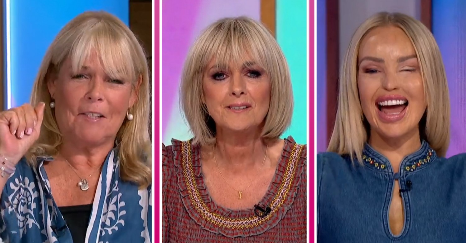 Linda Robson, Jane Moore, Katie Piper on Loose Women on ITV