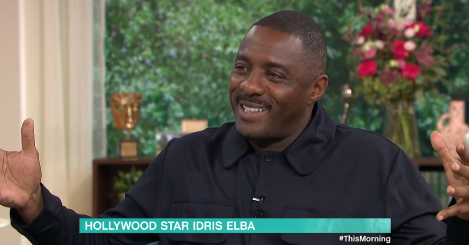 Idris Elba on This Morning today