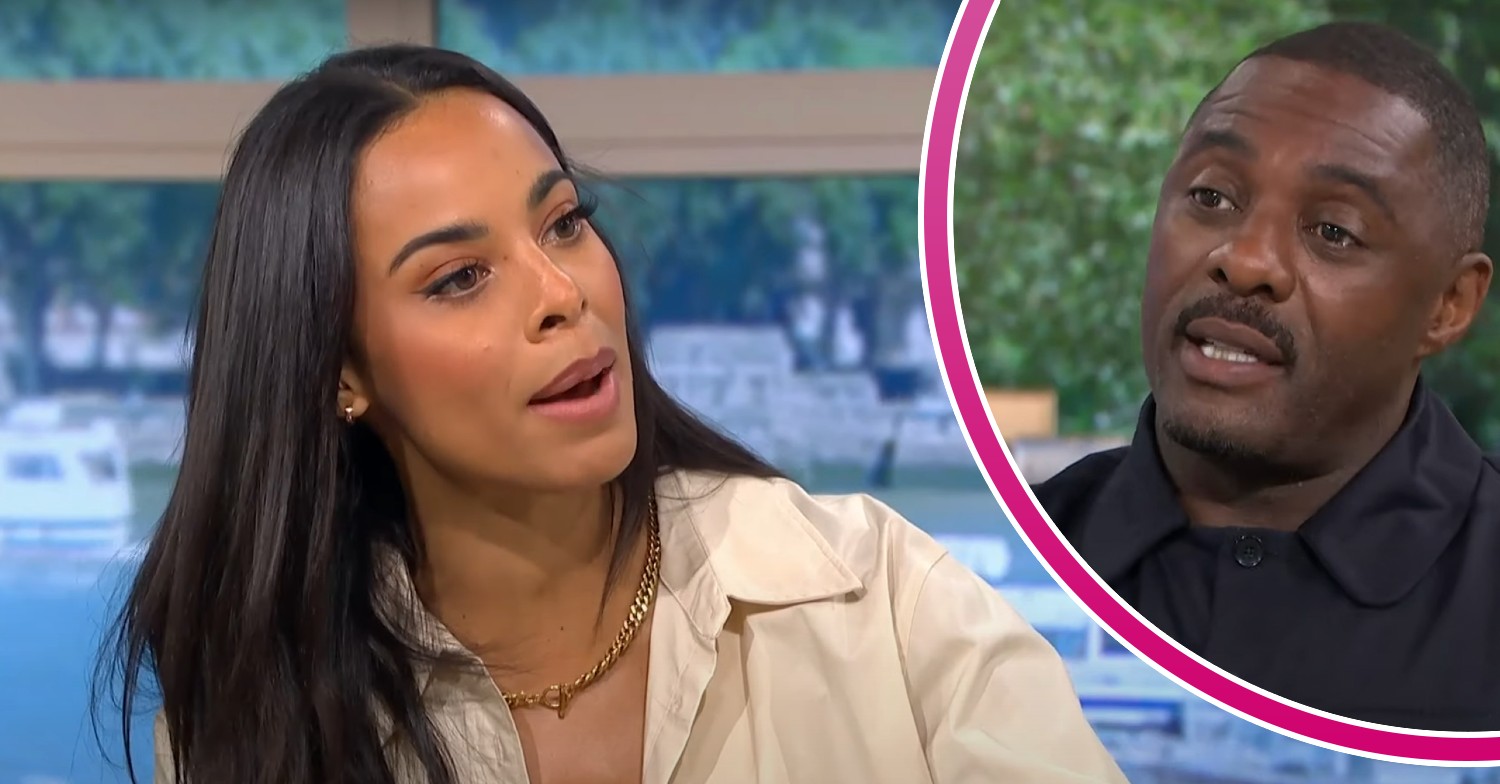 Rochelle Humes, Idris Elba on This Morning today