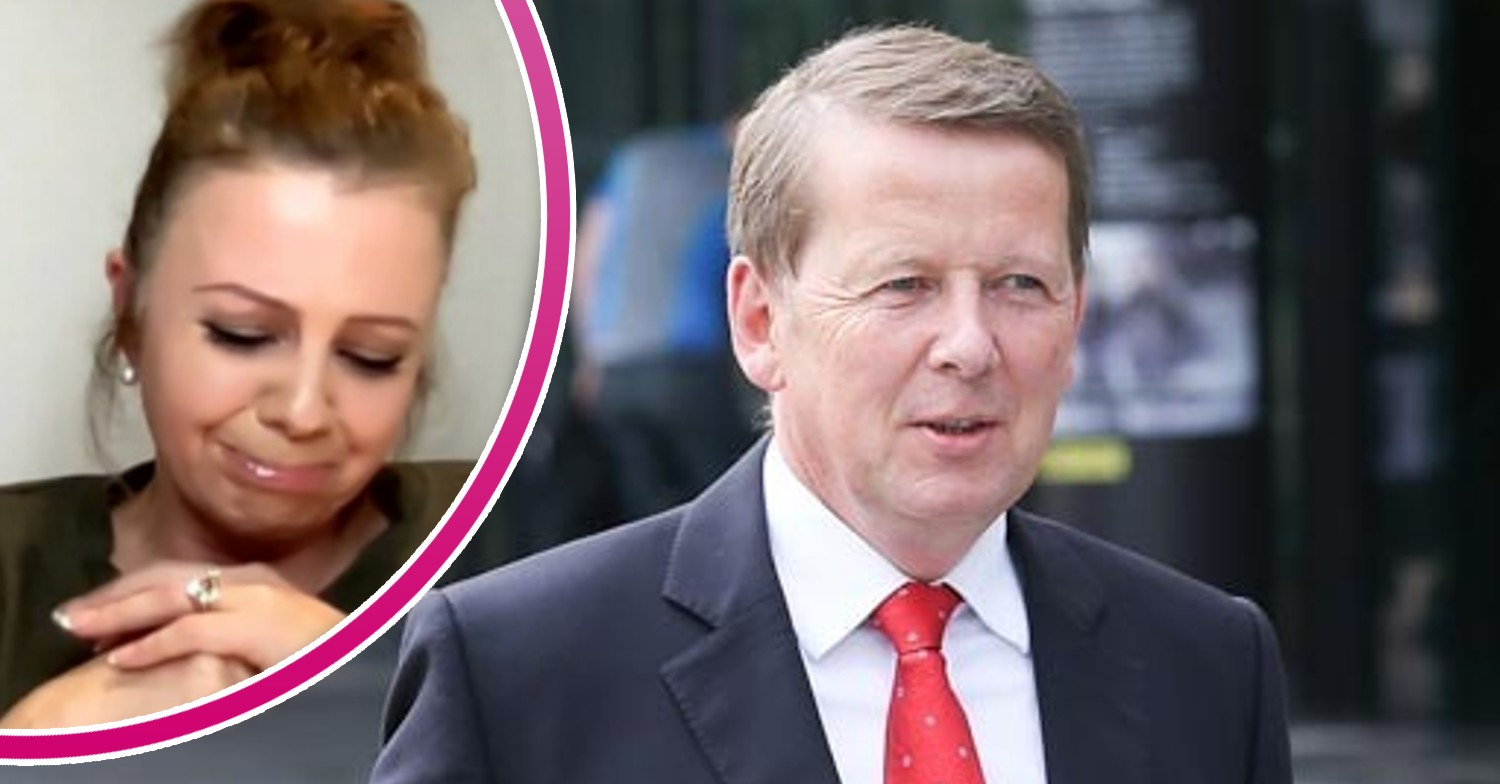 Strictly star Karen Hardy on BBC Breakfast and Bill Turnbull in a suit