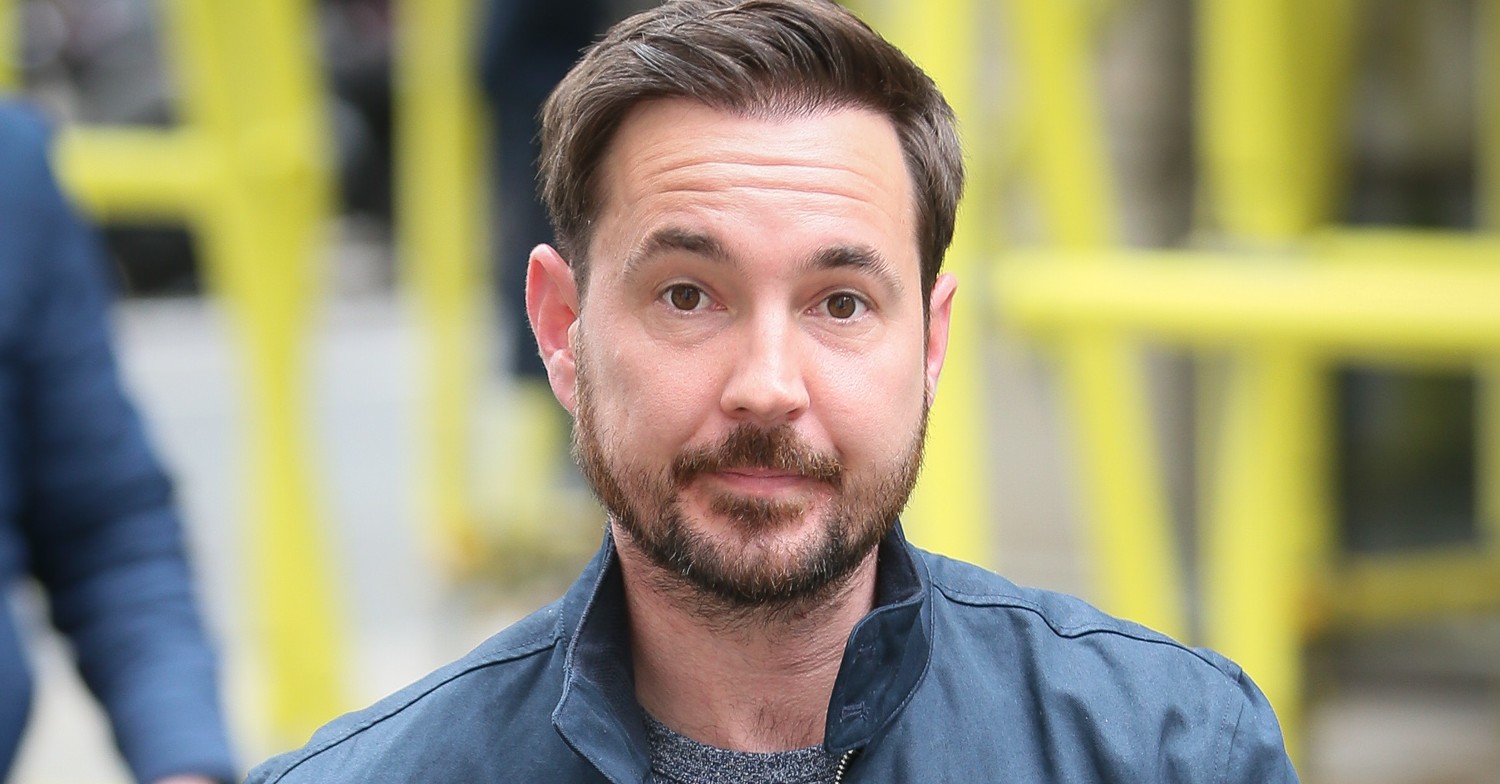 Line of Duty star Martin Compston filming the BBC series