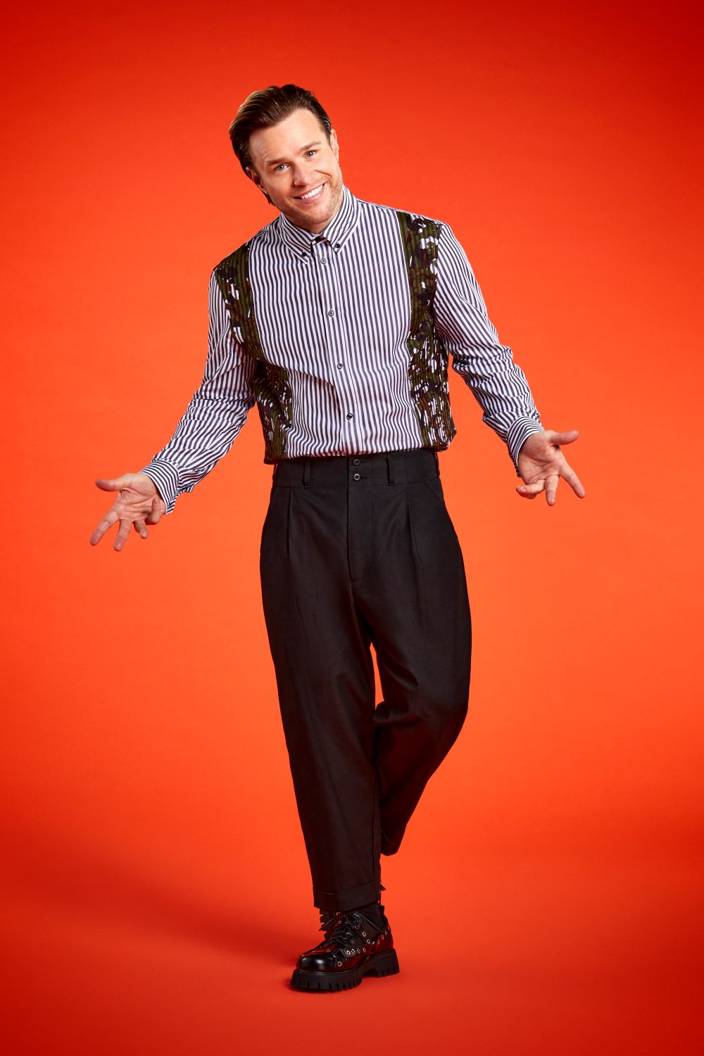 Olly Murs in The Voice promo shot