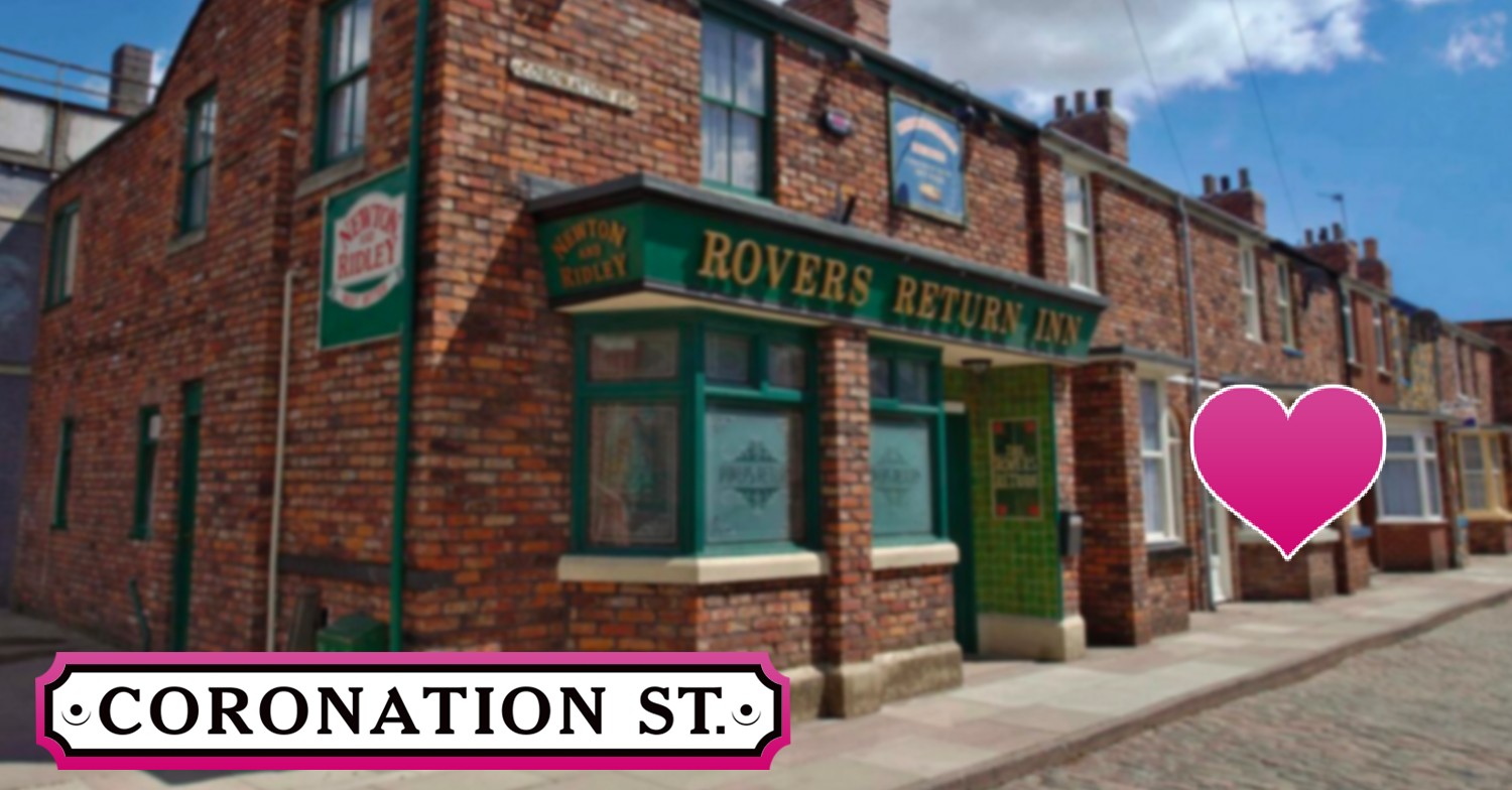Coronation Street and love heart