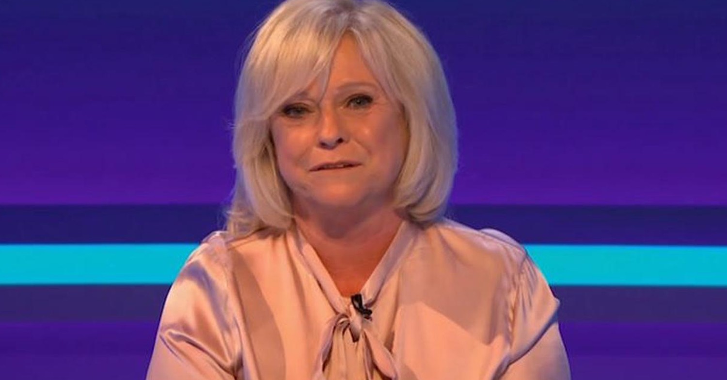 Sue Barker presenting Question of Sport on the BBC