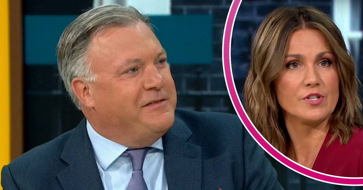 Ed Balls and Susanna Reid on GMB today