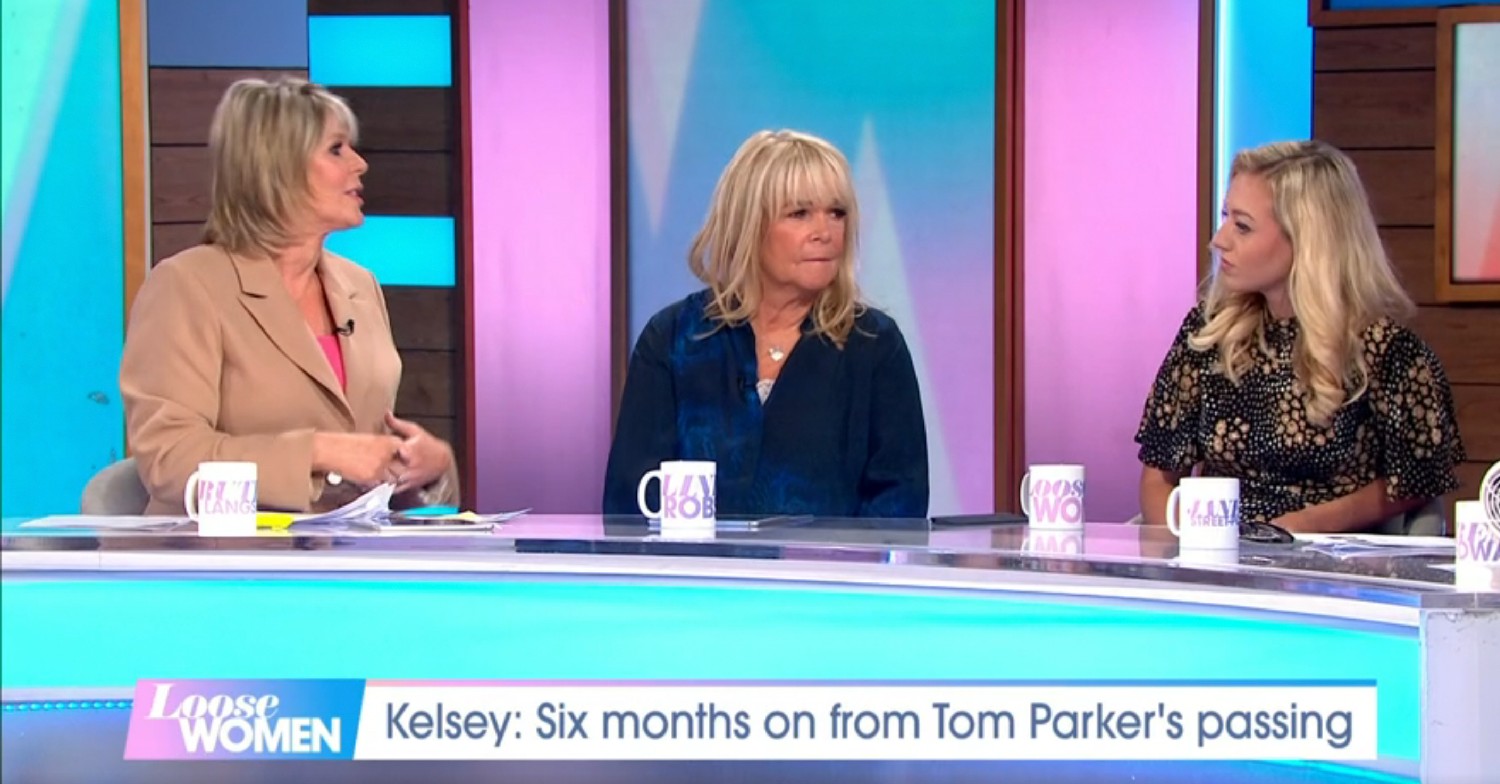 Ruth Langsford, Linda Robson, Kelsey Parker on Loose Women today