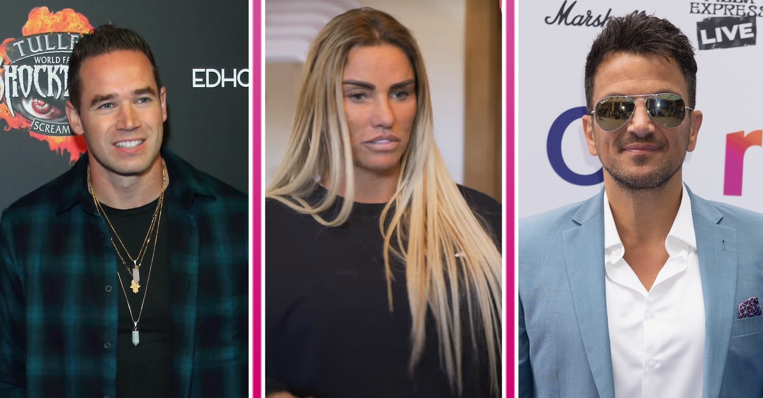 Kieran Hayler, Katie Price, Peter Andre