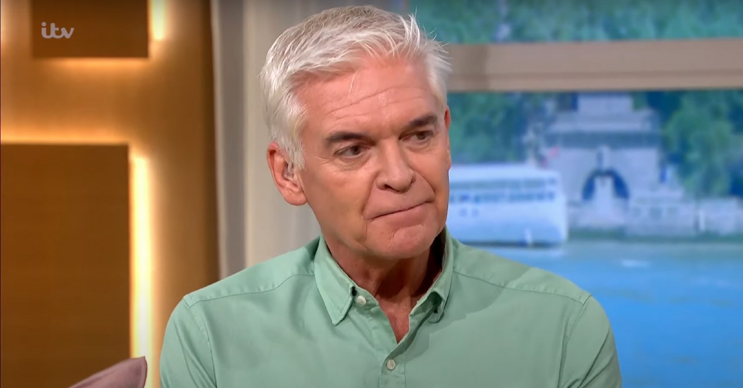 Phillip Schofield on ITV This Morning today 