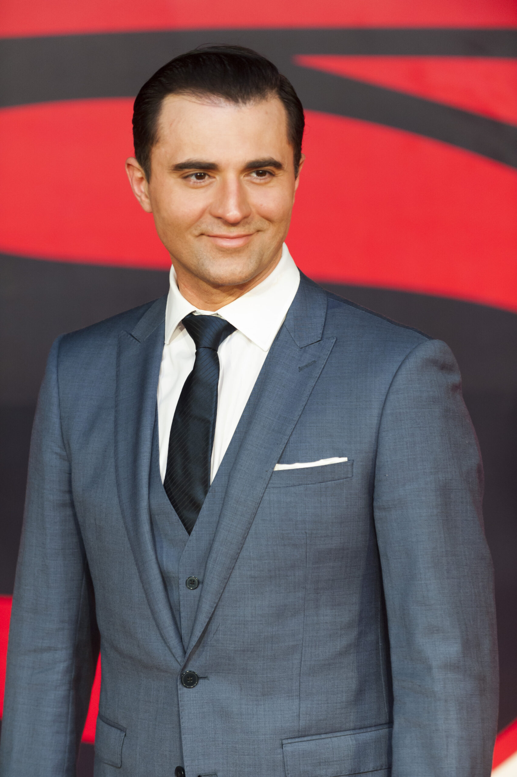 Darius Campbell Danesh smiling