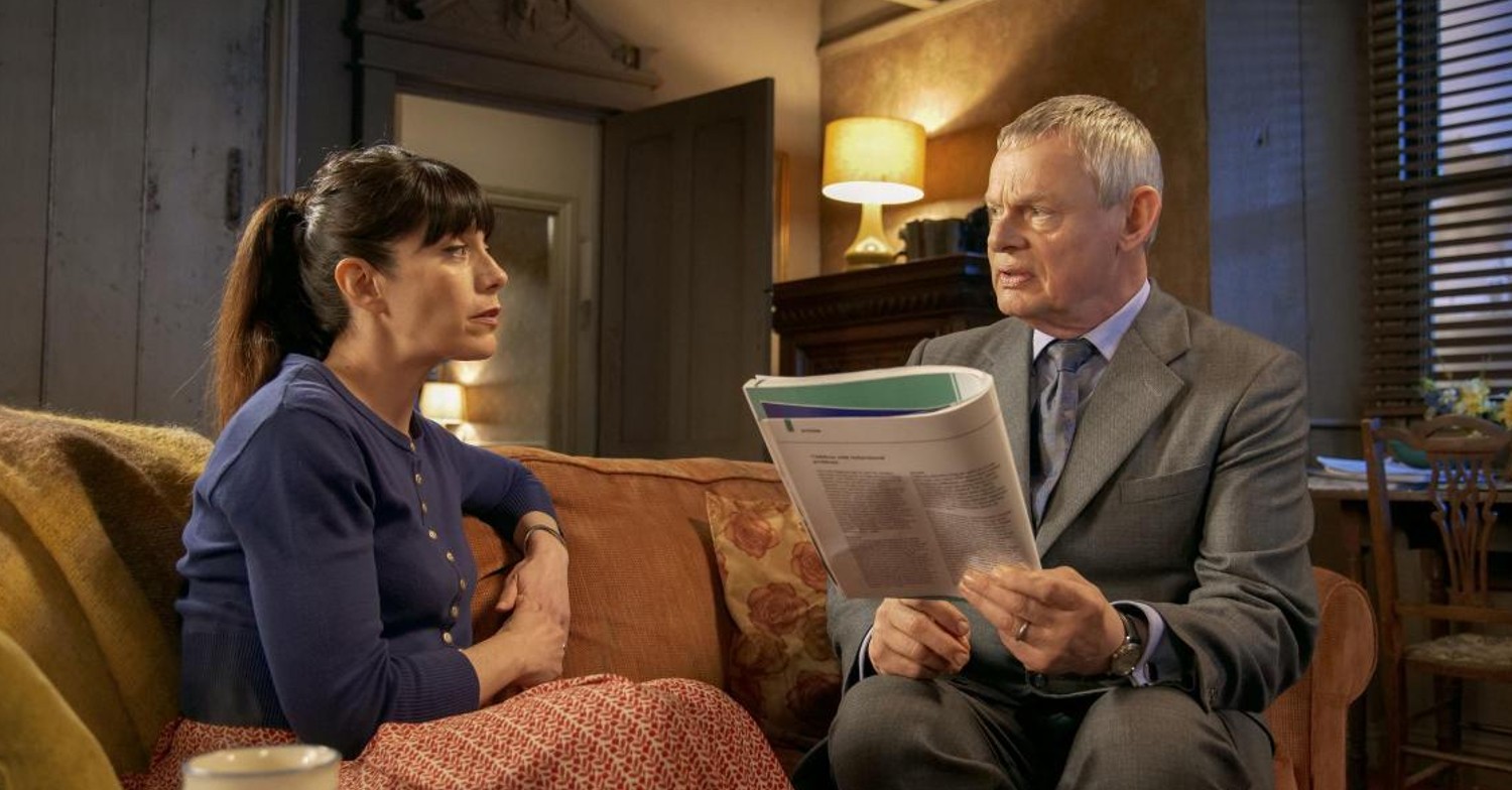 Martin Clunes as Doc Martin in Series 10
