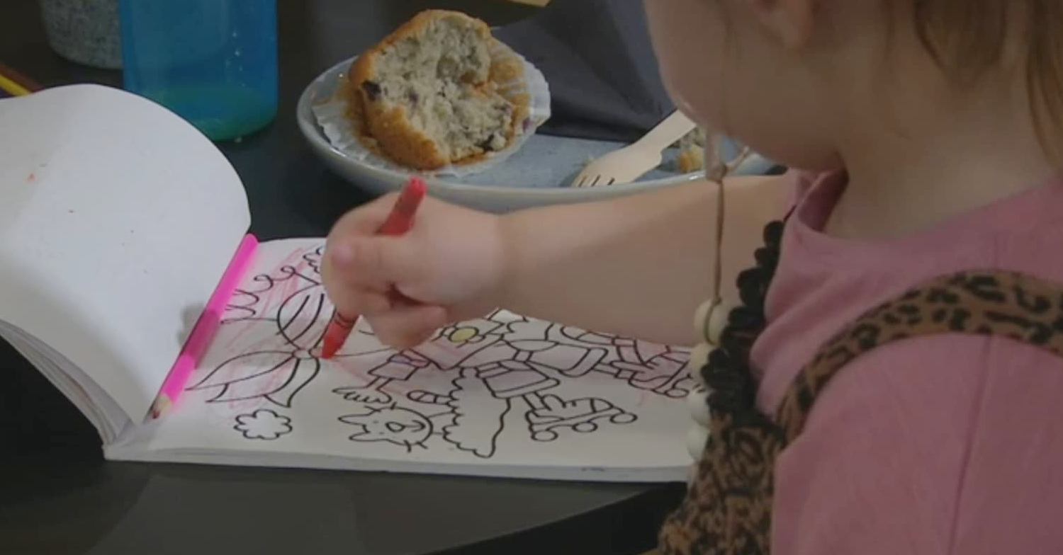 Emmerdale Eve colouring