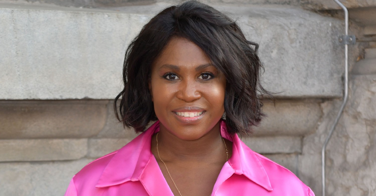 Strictly star Motsi Mabuse smiles for cameras