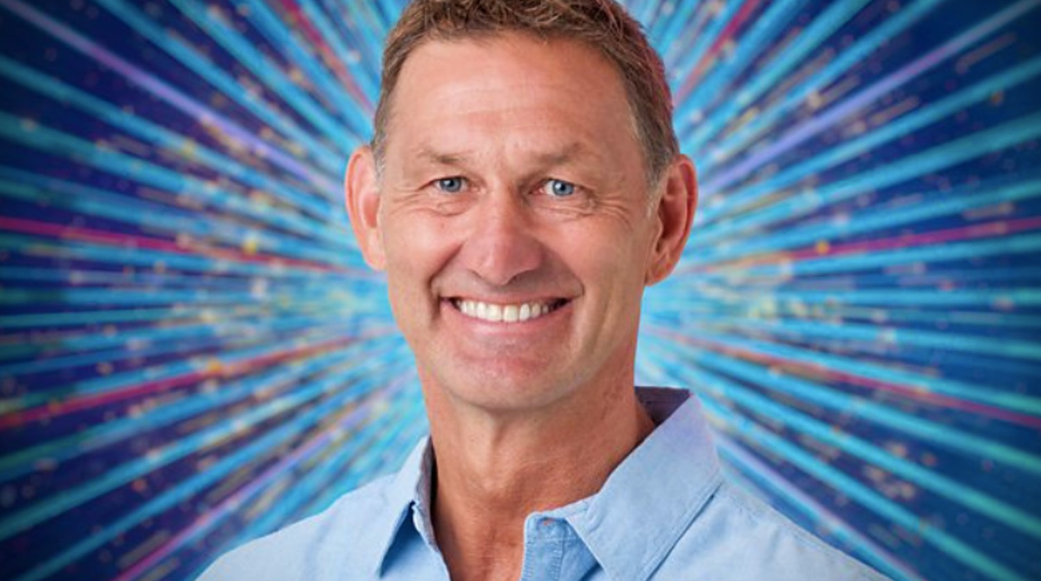 Tony Adams smiling on Strictly