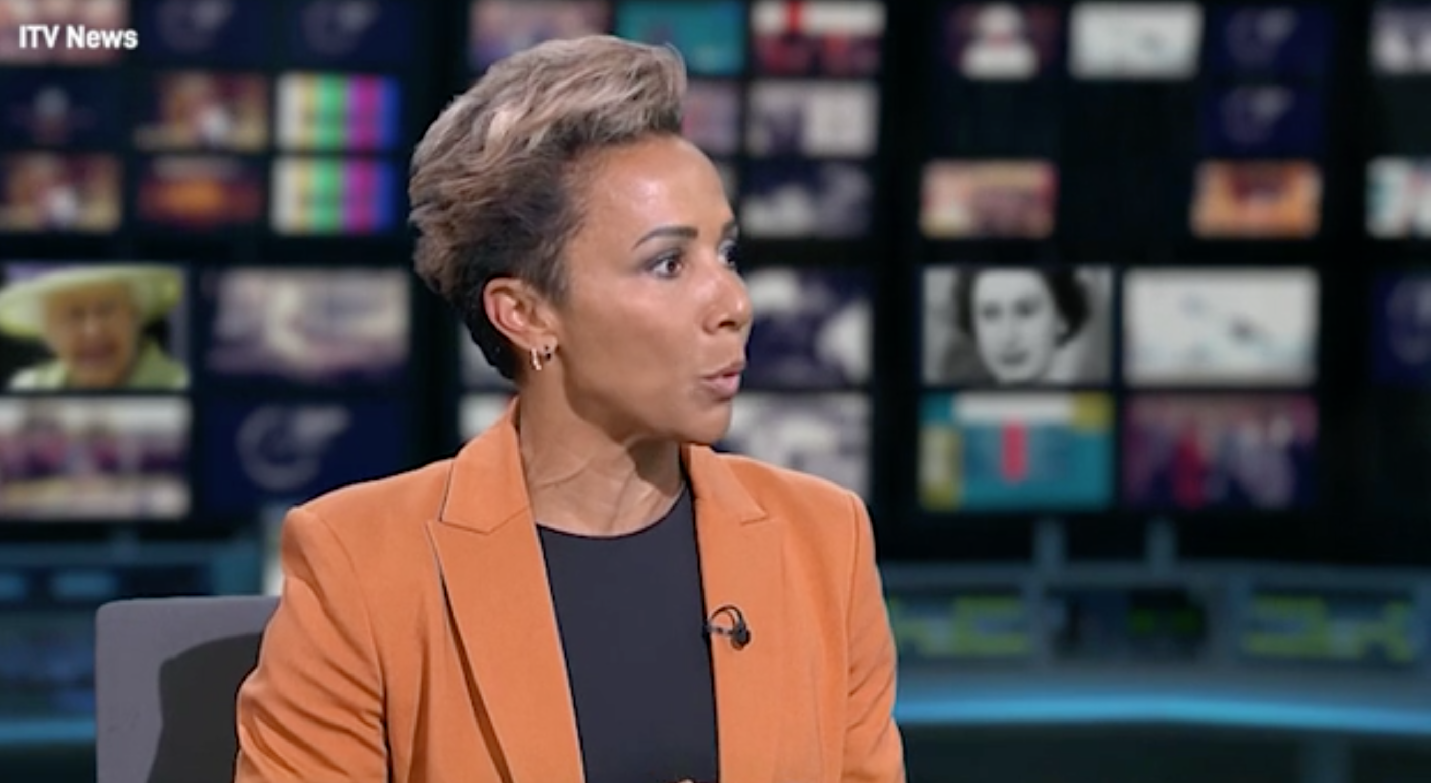 Dame Kelly Holmes on ITV News' Queen coverage