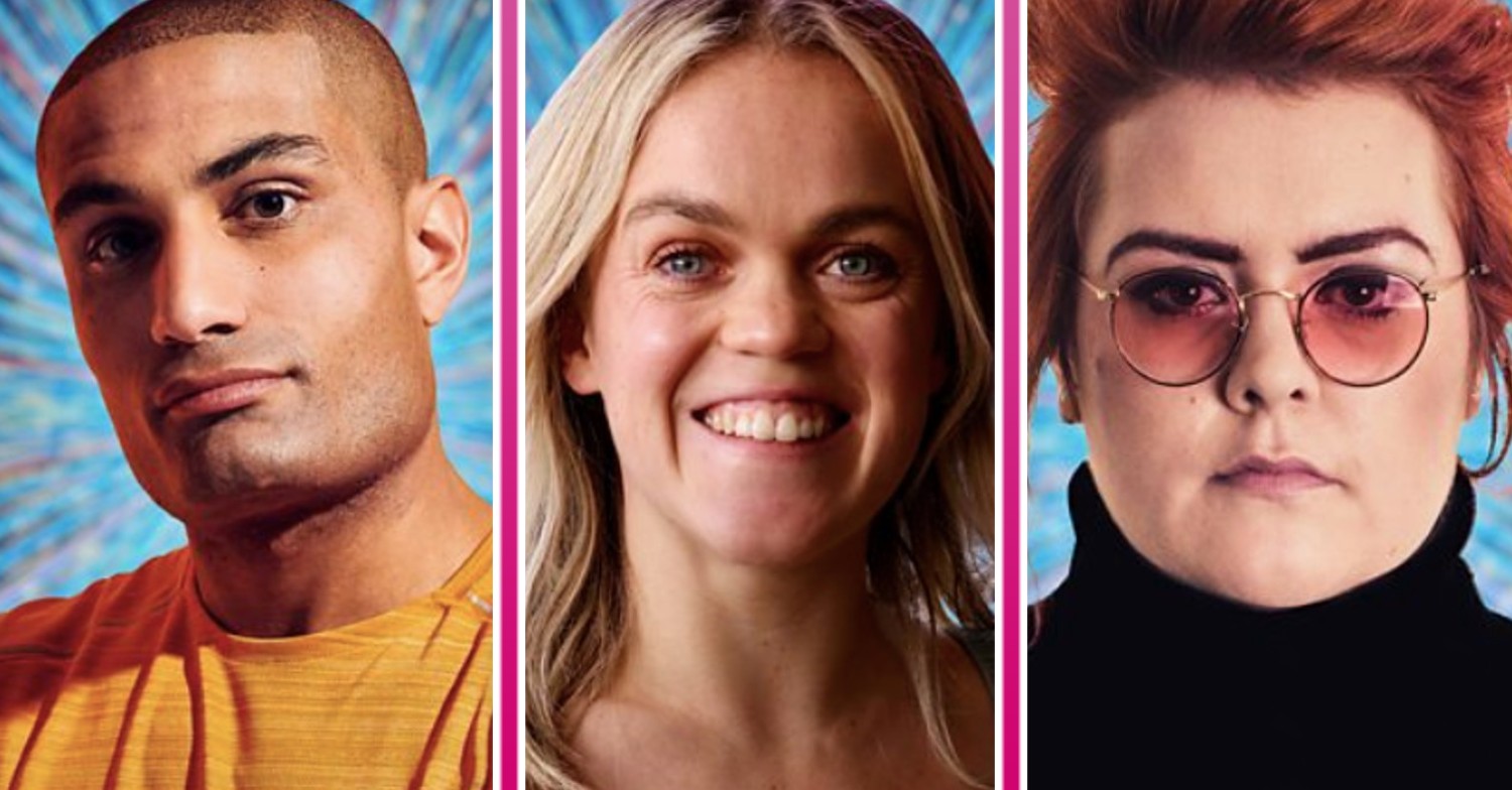 Richie Anderson, Ellie Simmons and Jayde Adams on Strictly