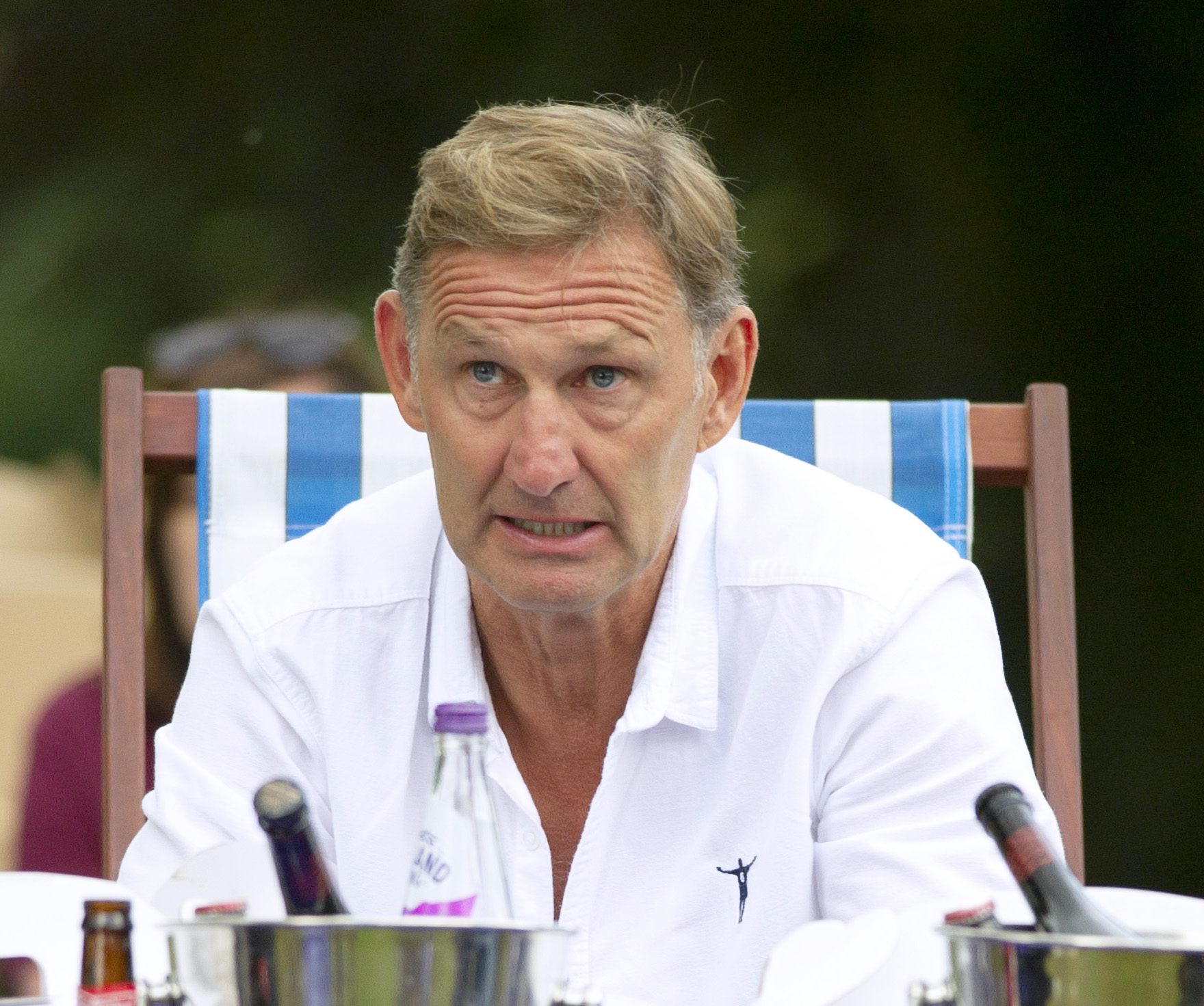 Tony Adams pulling a strange face