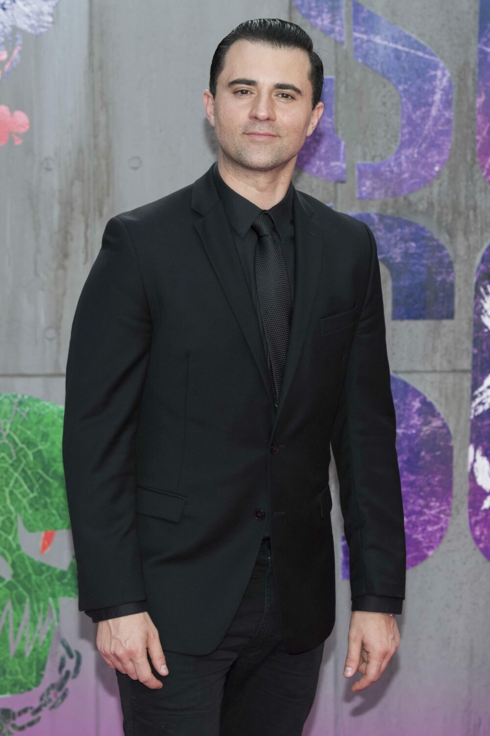 Darius Danesh on red carpet at Suicide Squad film premiere