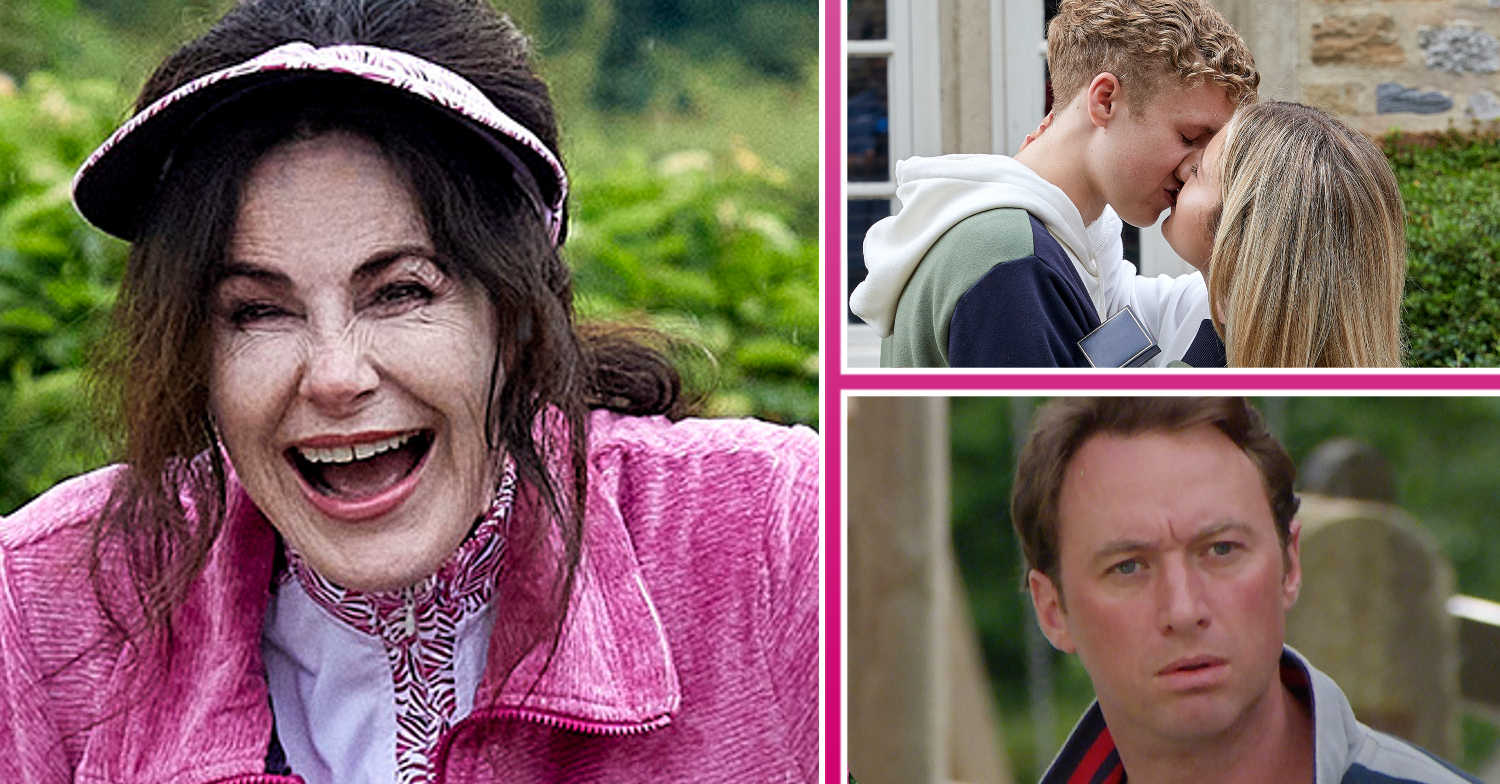 Emmerdale Faith, Noah, Amelia and Liam