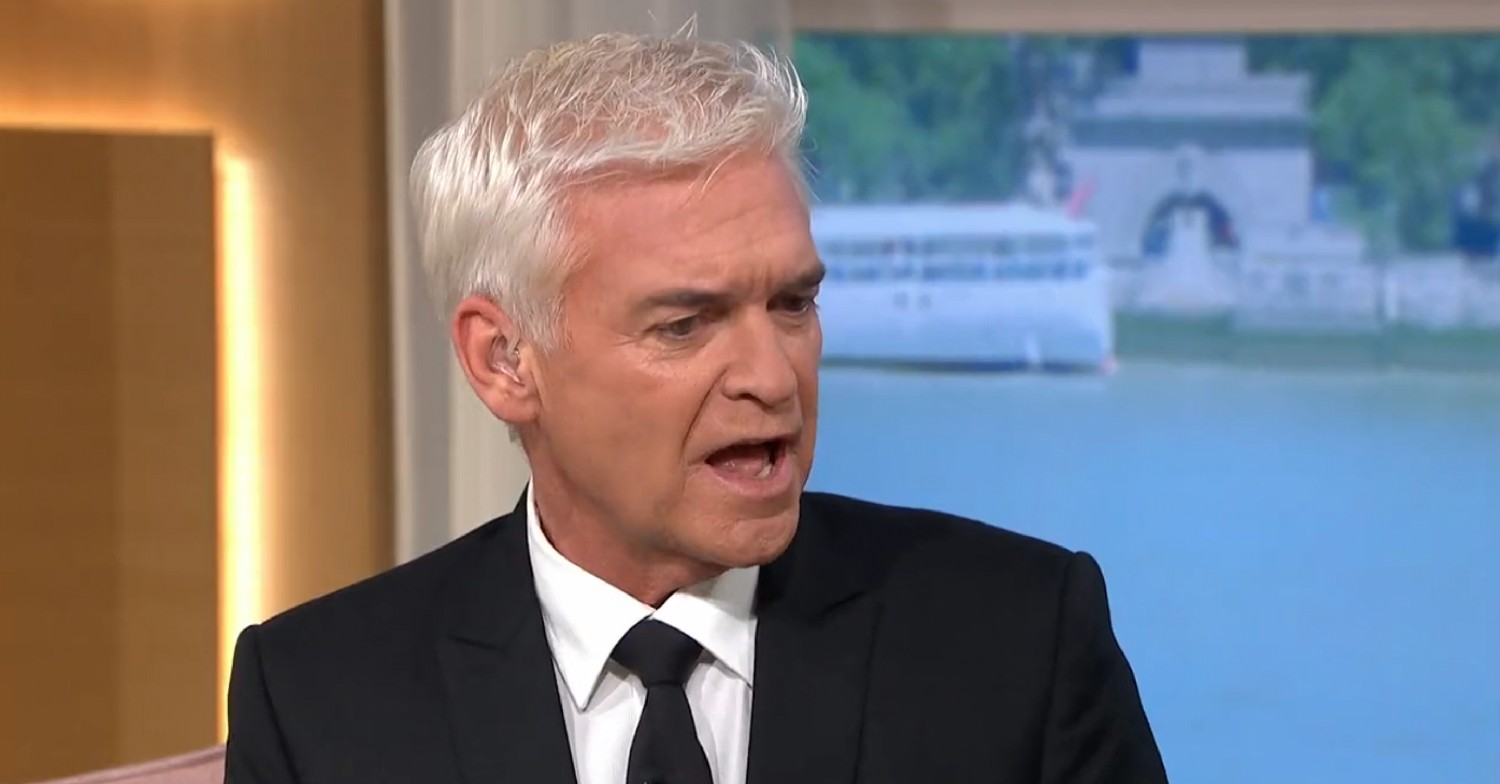 Phillip Schofield on This Morning today