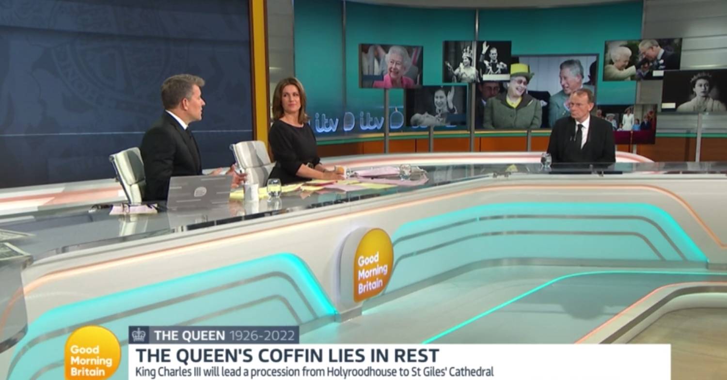 Ben Shephard and Susanna Reid were joined by Andrew Marr on GMB today