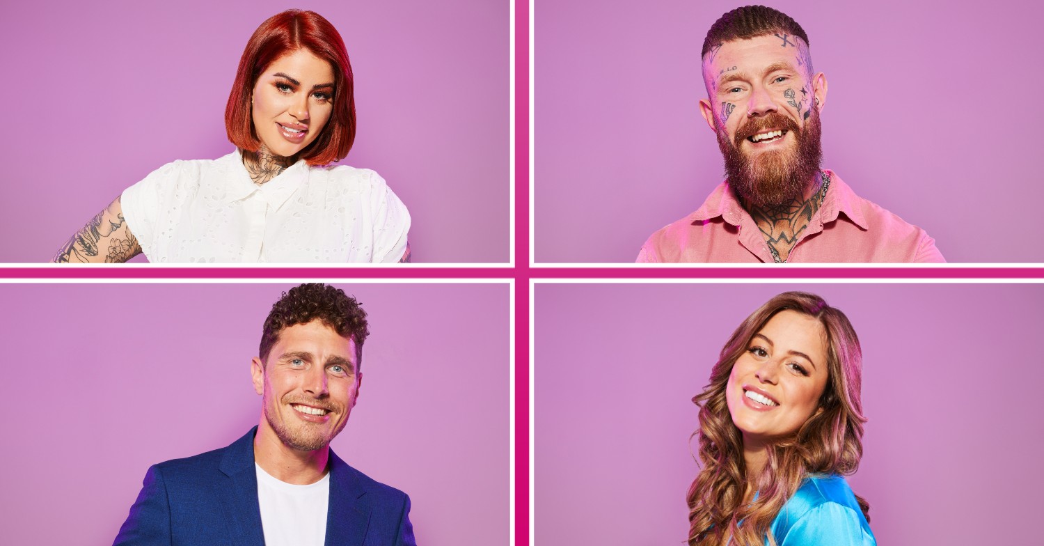 Gemma, Matt, Jonathan and Sophie smiling on MAFS UK