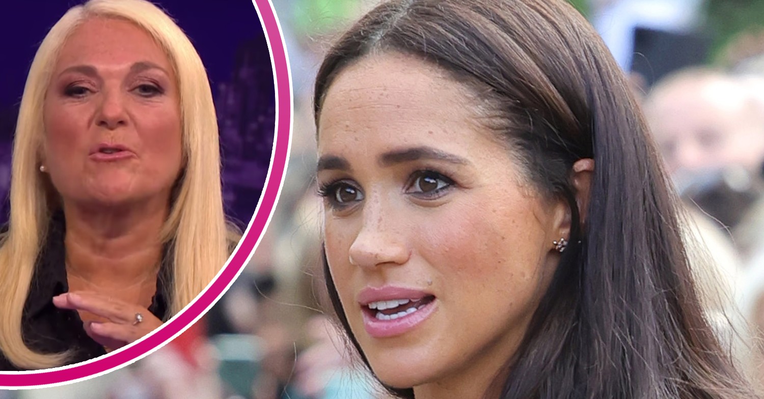 Vanessa Feltz objects and Meghan Markle looks emotional