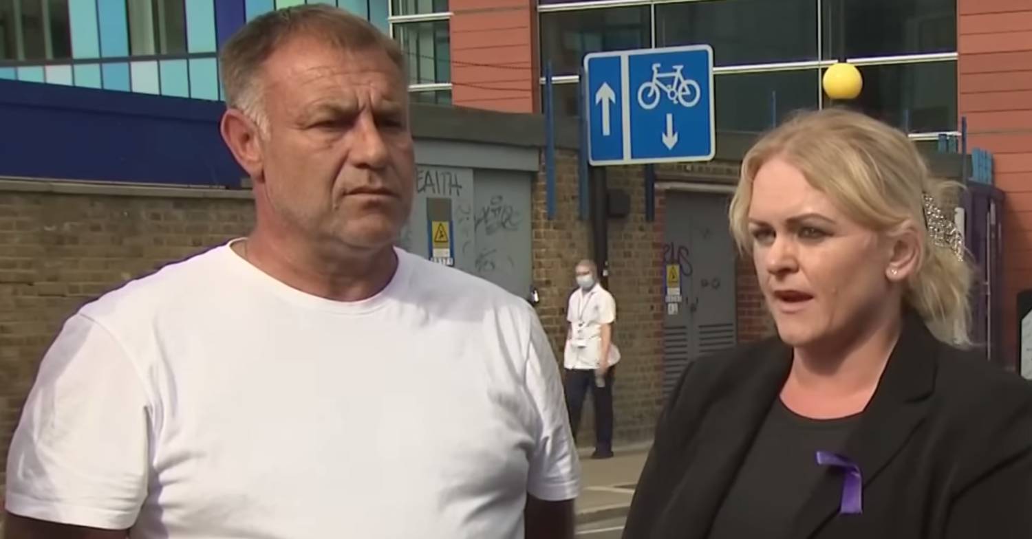 Archie Battersbee parents speak to TV crews