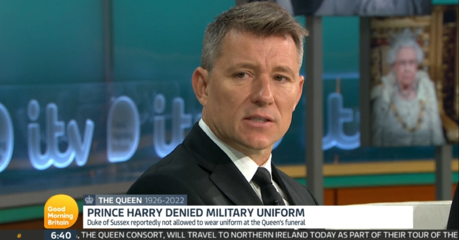 Ben Shephard speaking on GMB today 