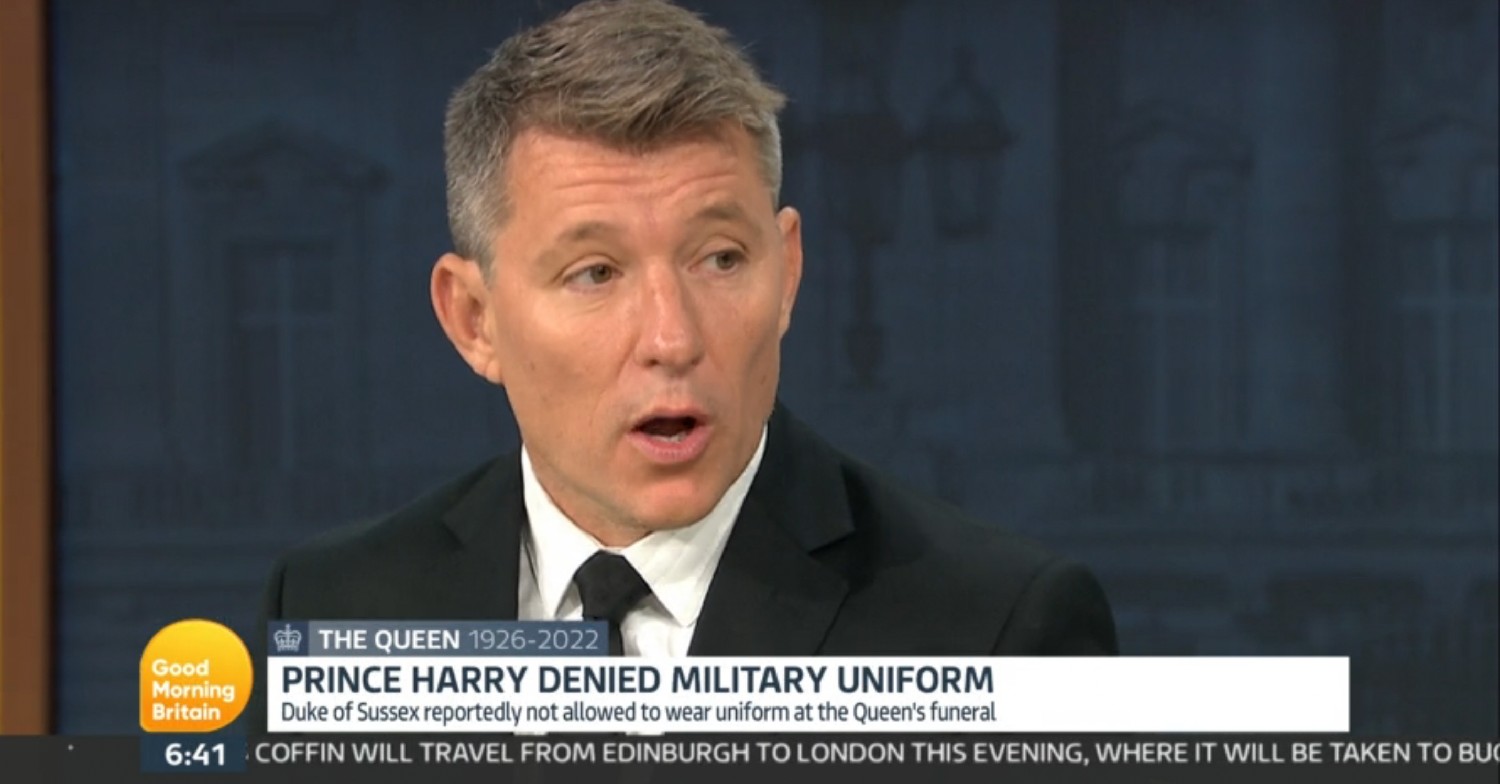 Ben Shephard speaking on GMB today