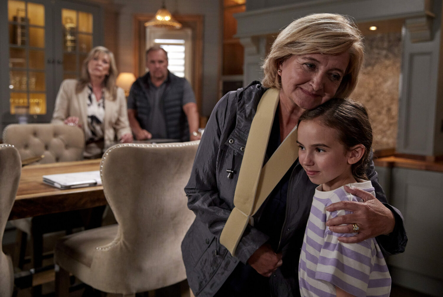 Emmerdale Kim, Will, Hazel and Millie