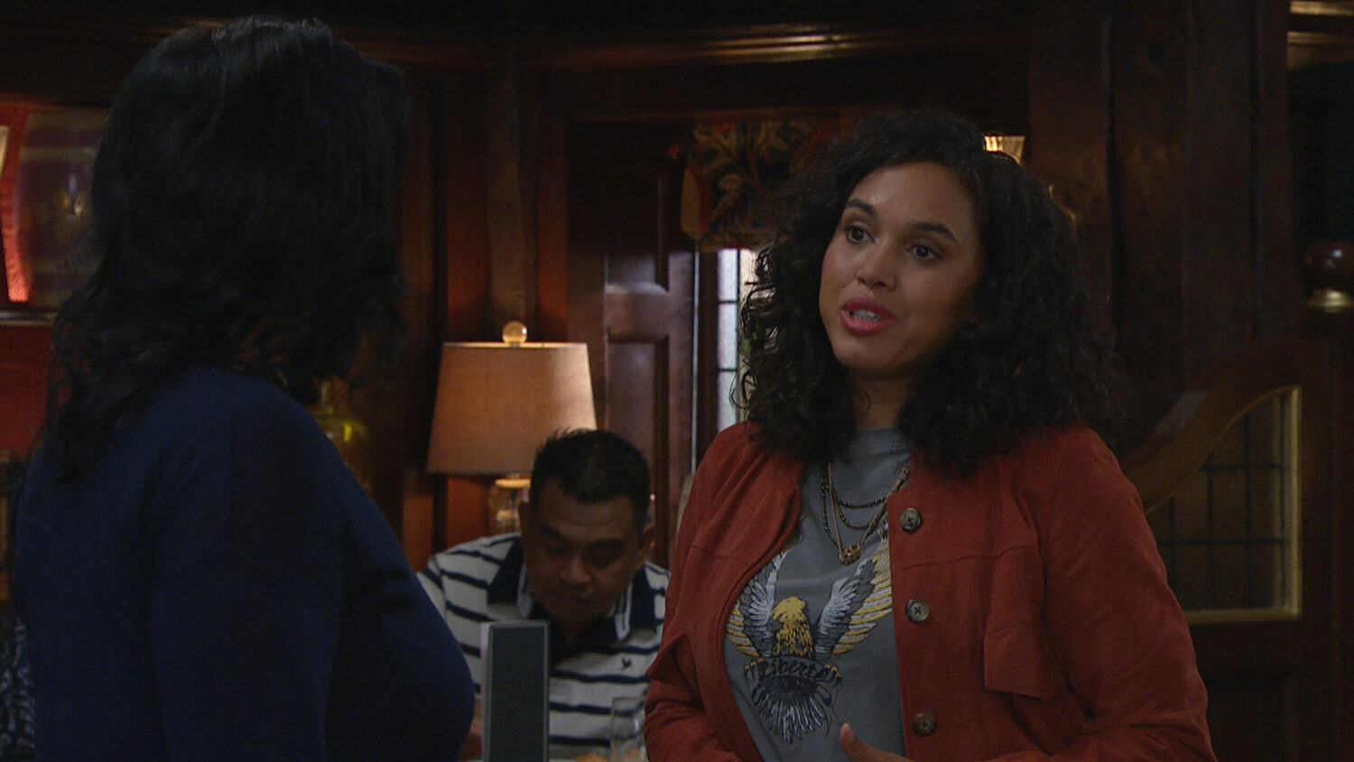 Suzy Merton in the Woolpack