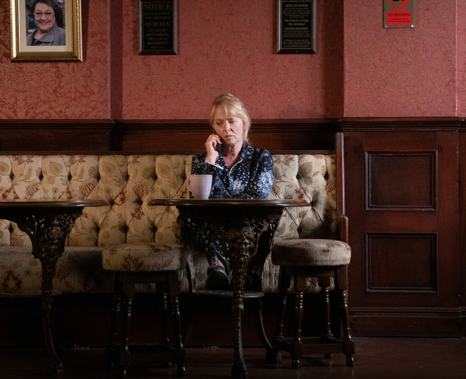 Coronation Street Jenny on the phone