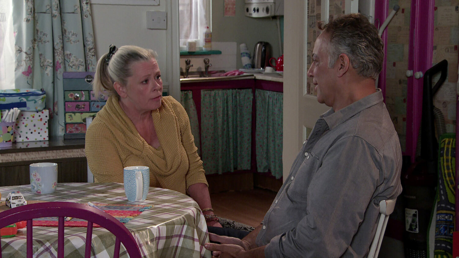 Coronation Street Bernie and Dev