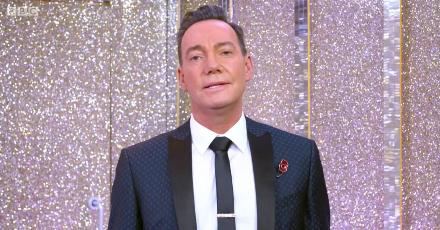Strictly Come Dancing judge Craig Revel Horwood speaks to camera
