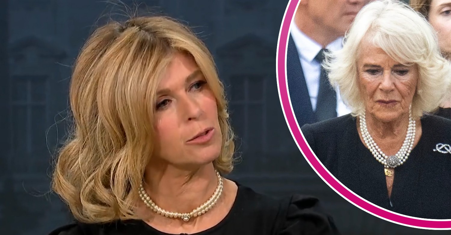 Kate Garraway on GMB today and Camilla