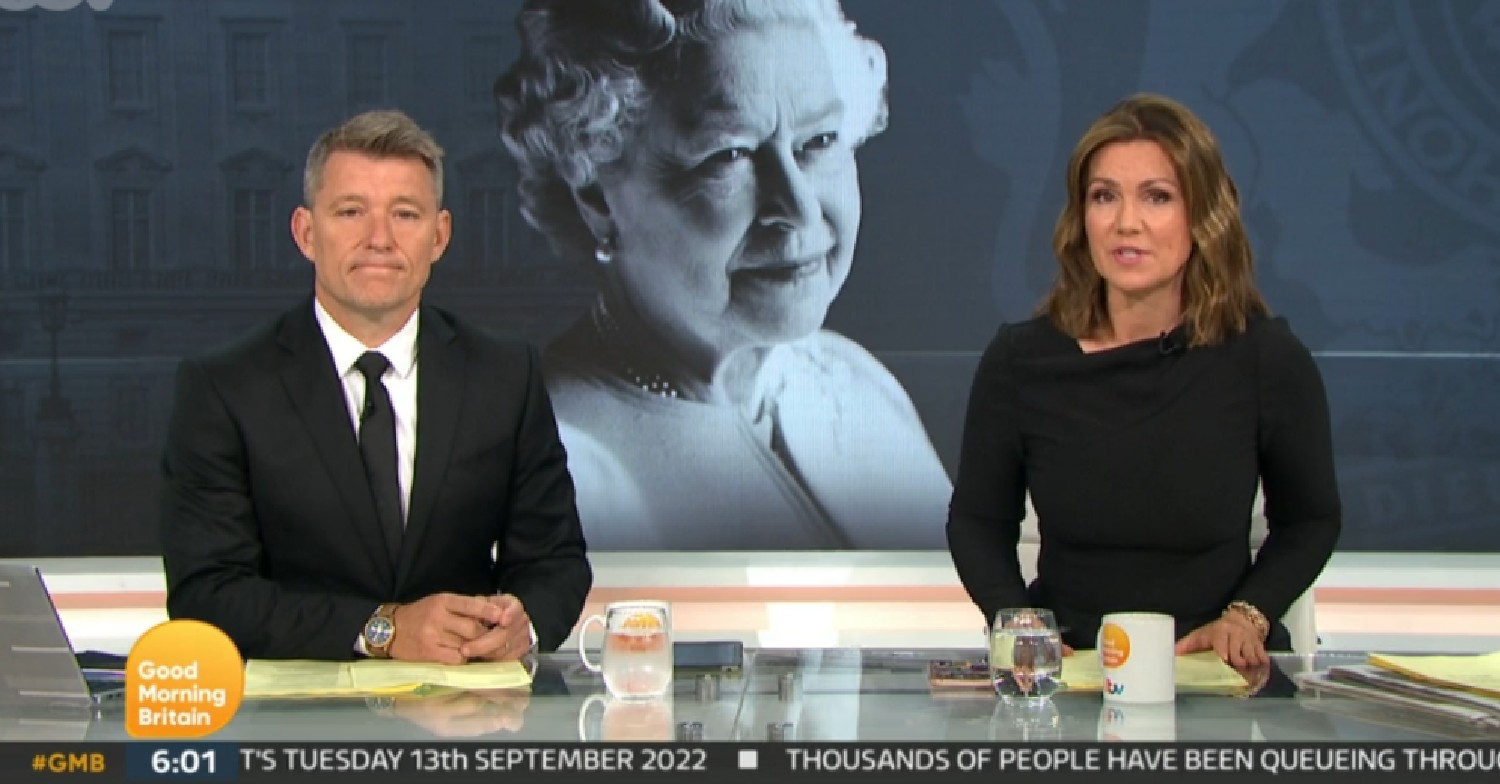 Ben Shephard and Susanna REid on GMB